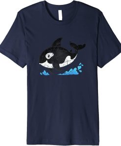 Cute Baby Orca Whale Sea Animal Cool Ocean Orcas Men Women Premium T-Shirt